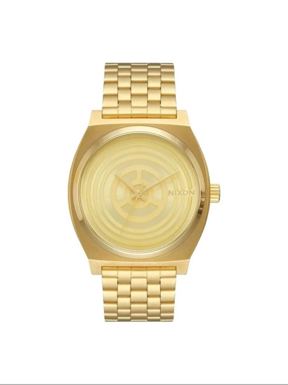 C-3PO special editions Nixon Gold-Tone Concentric Dial Bracelet Watch